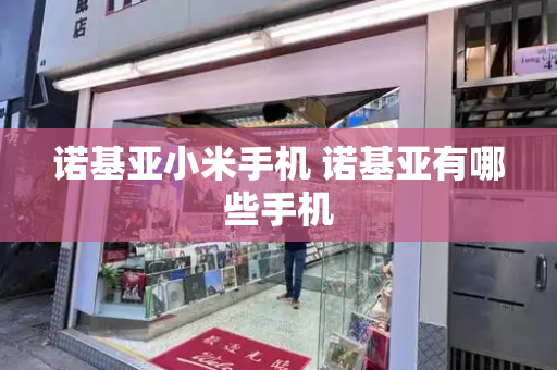 诺基亚小米手机 诺基亚有哪些手机-第1张图片-星选测评