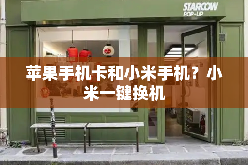 苹果手机卡和小米手机？小米一键换机-第1张图片-星选测评