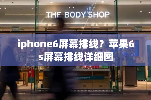 iphone6屏幕排线？苹果6s屏幕排线详细图-第1张图片-星选测评