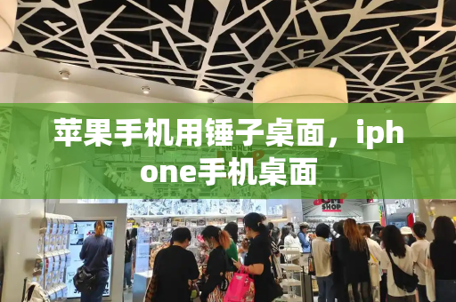 苹果手机用锤子桌面，iphone手机桌面
