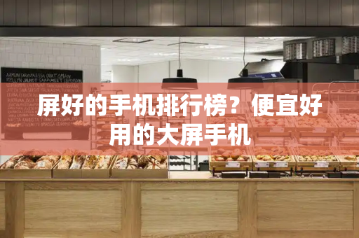 屏好的手机排行榜？便宜好用的大屏手机-第1张图片-星选测评
