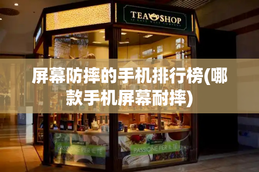 屏幕防摔的手机排行榜(哪款手机屏幕耐摔)