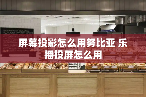 屏幕投影怎么用努比亚 乐播投屏怎么用-第1张图片-星选测评