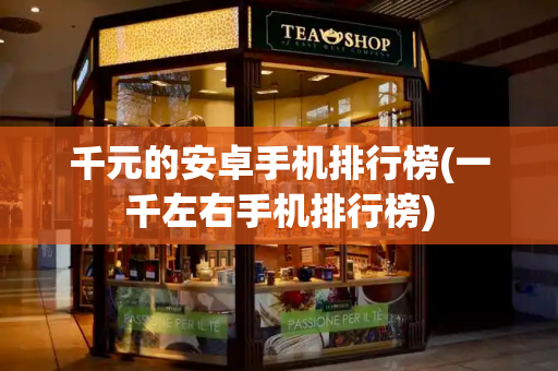 千元的安卓手机排行榜(一千左右手机排行榜)-第1张图片-星选测评