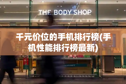 千元价位的手机排行榜(手机性能排行榜最新)