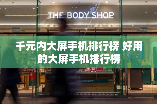 千元内大屏手机排行榜 好用的大屏手机排行榜