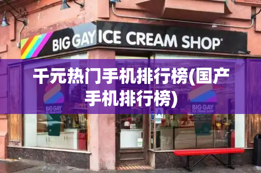 千元热门手机排行榜(国产手机排行榜)-第1张图片-星选测评