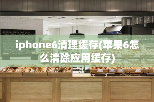 iphone6清理缓存(苹果6怎么清除应用缓存)