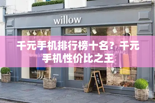 千元手机排行榜十名？千元手机性价比之王-第1张图片-星选测评