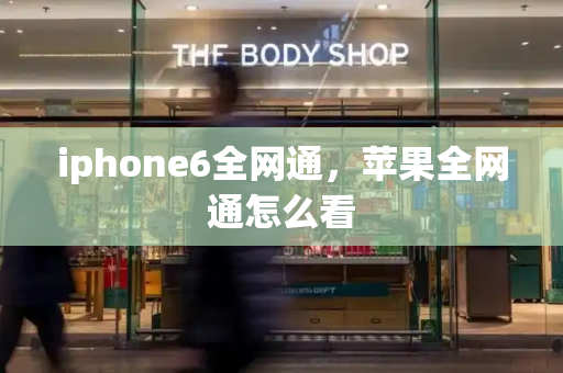 iphone6全网通，苹果全网通怎么看
