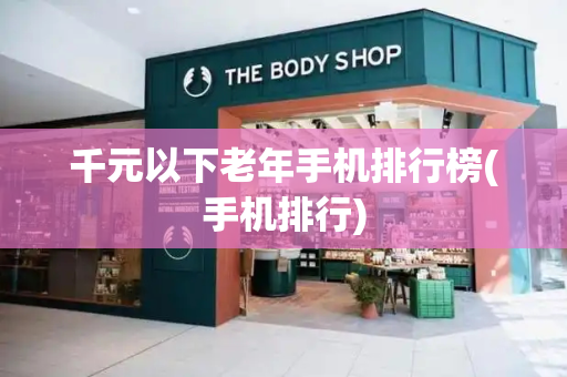 千元以下老年手机排行榜(手机排行)