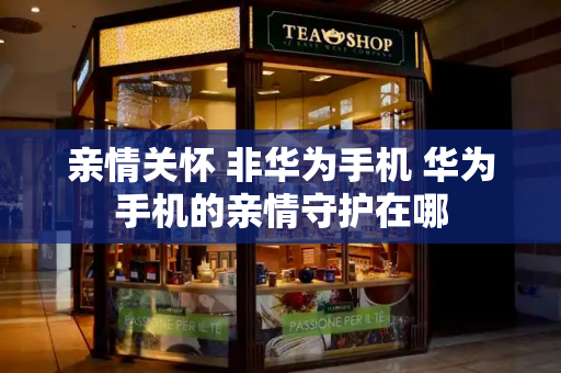 亲情关怀 非华为手机 华为手机的亲情守护在哪