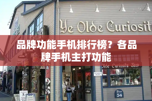 品牌功能手机排行榜？各品牌手机主打功能-第1张图片-星选测评