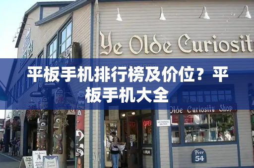 平板手机排行榜及价位？平板手机大全-第1张图片-星选测评