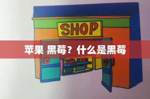 苹果 黑莓？什么是黑莓-第1张图片-星选测评