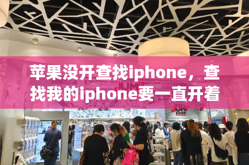 苹果没开查找iphone，查找我的iphone要一直开着吗-第1张图片-星选测评