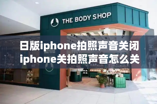 日版iphone拍照声音关闭 iphone关拍照声音怎么关掉-第1张图片-星选测评
