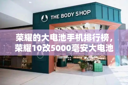 荣耀的大电池手机排行榜，荣耀10改5000毫安大电池-第1张图片-星选测评