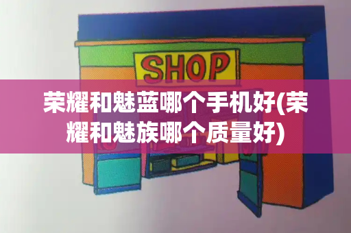 荣耀和魅蓝哪个手机好(荣耀和魅族哪个质量好)-第1张图片-星选测评
