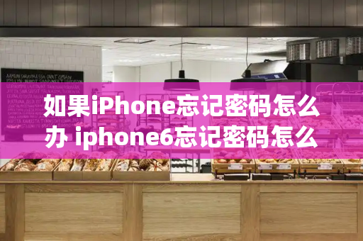 如果iPhone忘记密码怎么办 iphone6忘记密码怎么办