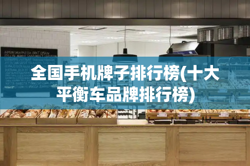 全国手机牌子排行榜(十大平衡车品牌排行榜)