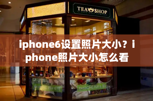 iphone6设置照片大小？iphone照片大小怎么看-第1张图片-星选测评