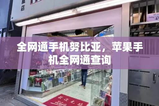 全网通手机努比亚，苹果手机全网通查询