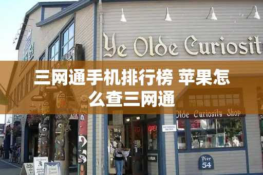 三网通手机排行榜 苹果怎么查三网通