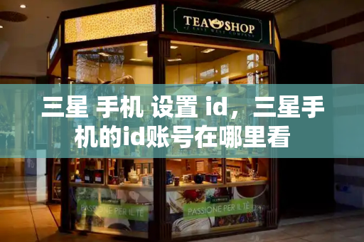 三星 手机 设置 id，三星手机的id账号在哪里看