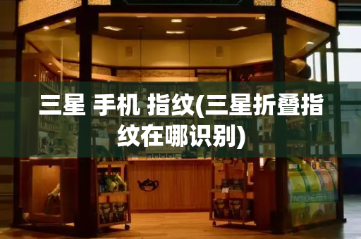 三星 手机 指纹(三星折叠指纹在哪识别)