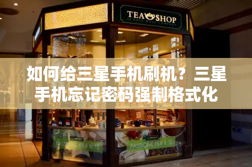 如何给三星手机刷机？三星手机忘记密码强制格式化