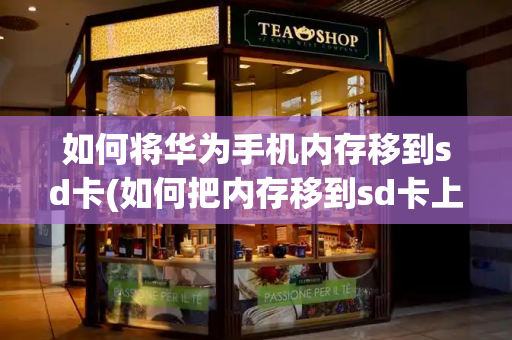 如何将华为手机内存移到sd卡(如何把内存移到sd卡上)-第1张图片-星选测评
