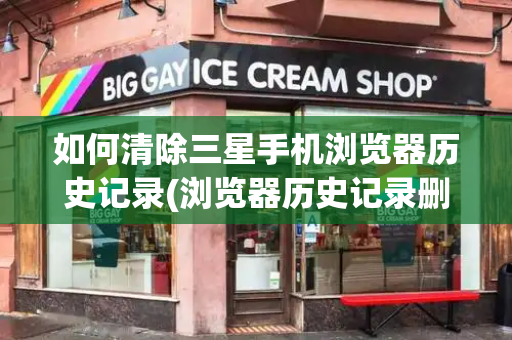 如何清除三星手机浏览器历史记录(浏览器历史记录删除了怎么恢复)