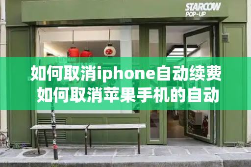 如何取消iphone自动续费 如何取消苹果手机的自动续费-第1张图片-星选测评