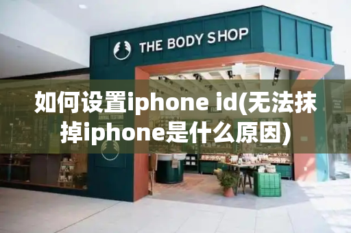如何设置iphone id(无法抹掉iphone是什么原因)