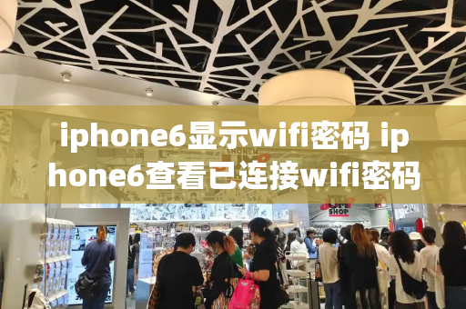 iphone6显示wifi密码 iphone6查看已连接wifi密码