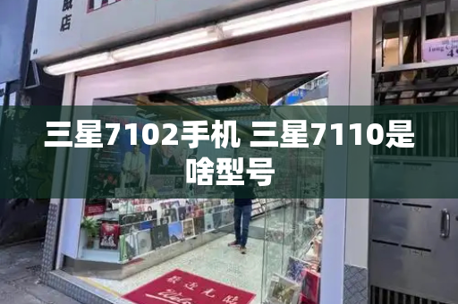 三星7102手机 三星7110是啥型号-第1张图片-星选测评