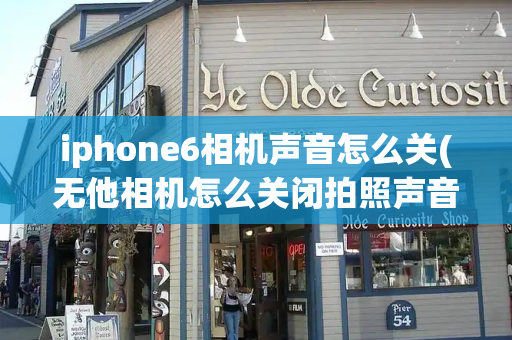 iphone6相机声音怎么关(无他相机怎么关闭拍照声音)