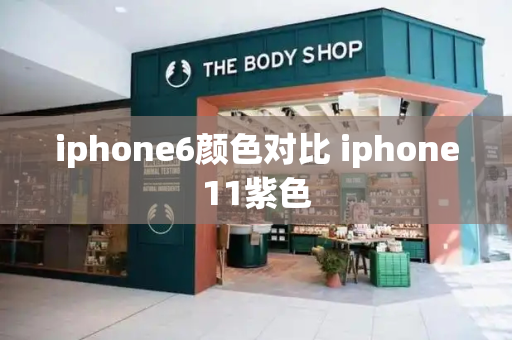 iphone6颜色对比 iphone11紫色