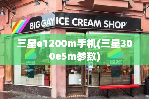 三星e1200m手机(三星300e5m参数)-第1张图片-星选测评