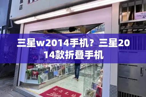三星w2014手机？三星2014款折叠手机-第1张图片-星选测评
