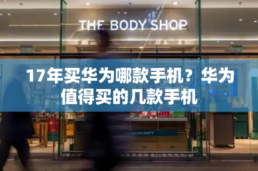 17年买华为哪款手机？华为值得买的几款手机-第1张图片-星选测评