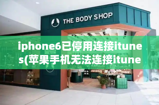 iphone6已停用连接itunes(苹果手机无法连接itunes)