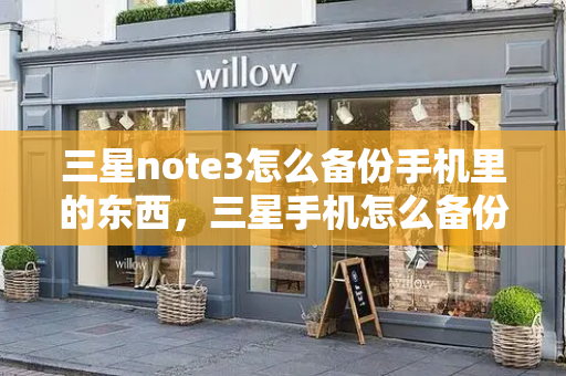三星note3怎么备份手机里的东西，三星手机怎么备份所有数据到电脑-第1张图片-星选测评