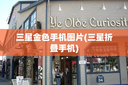 三星金色手机图片(三星折叠手机)