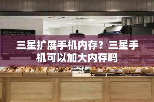 三星扩展手机内存？三星手机可以加大内存吗-第1张图片-星选测评