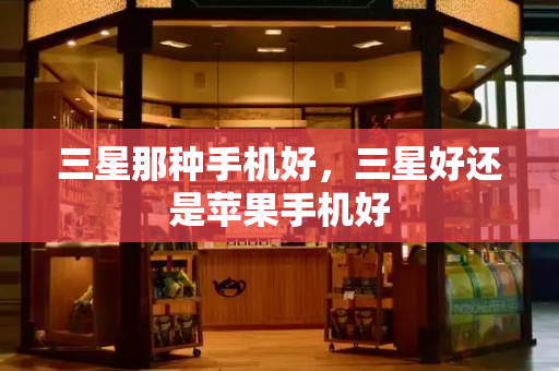 三星那种手机好，三星好还是苹果手机好-第1张图片-星选测评