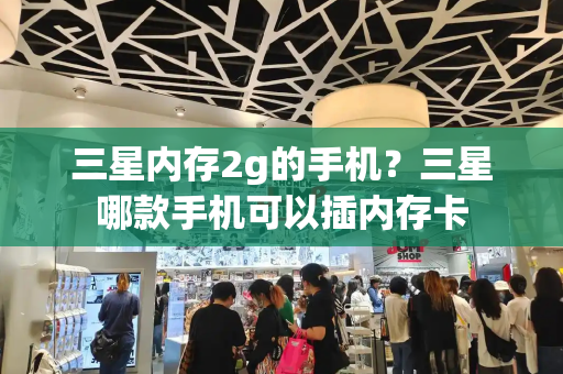 三星内存2g的手机？三星哪款手机可以插内存卡-第1张图片-星选测评