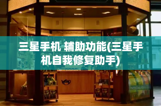 三星手机 辅助功能(三星手机自我修复助手)