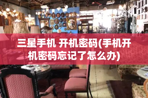 三星手机 开机密码(手机开机密码忘记了怎么办)